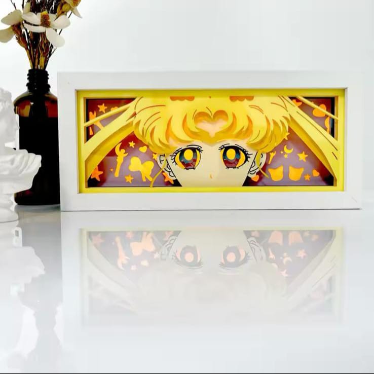 3D Led Anime Shadow Lamp