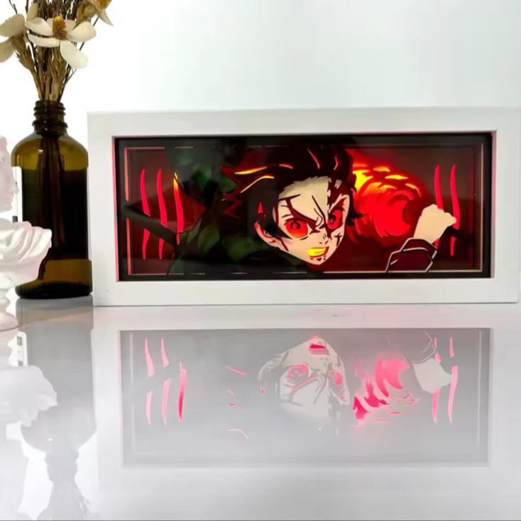 3D Led Anime Shadow Lamp